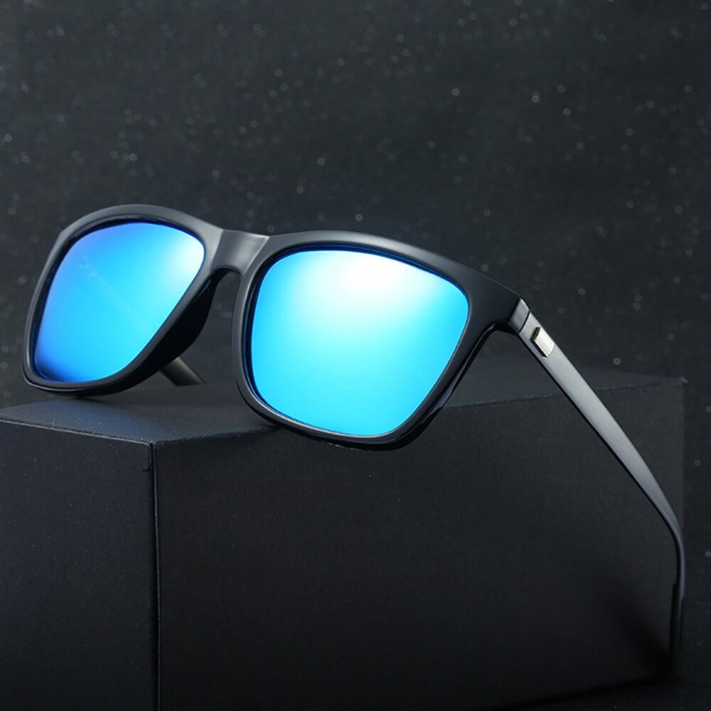 Men's Polarized Mirror Lens Sunglasses Driving Outdoor Fishing Sports Eyewear